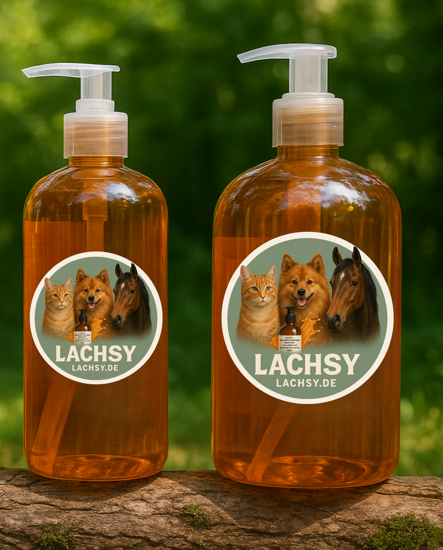 Lachsöl für Hunde, Katzen & Pferde – Natürliche Omega-3-Power für glänzendes Fell, gesunde Haut und Vitalität