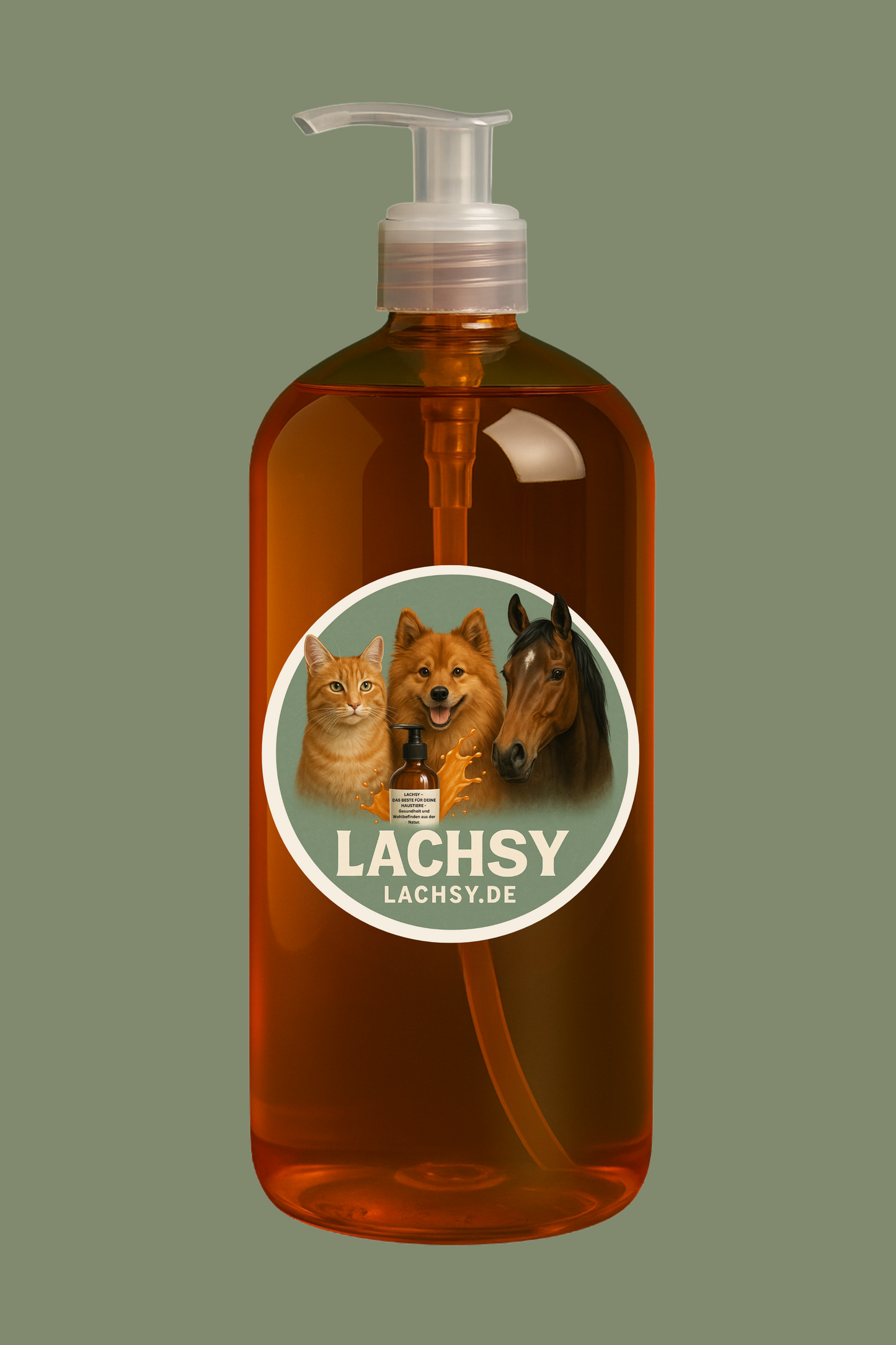 Lachsöl für Hunde, Katzen & Pferde – Natürliche Omega-3-Power für glänzendes Fell, gesunde Haut und Vitalität