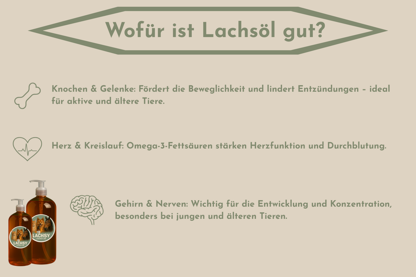Lachsöl für Hunde, Katzen & Pferde – Natürliche Omega-3-Power für glänzendes Fell, gesunde Haut und Vitalität