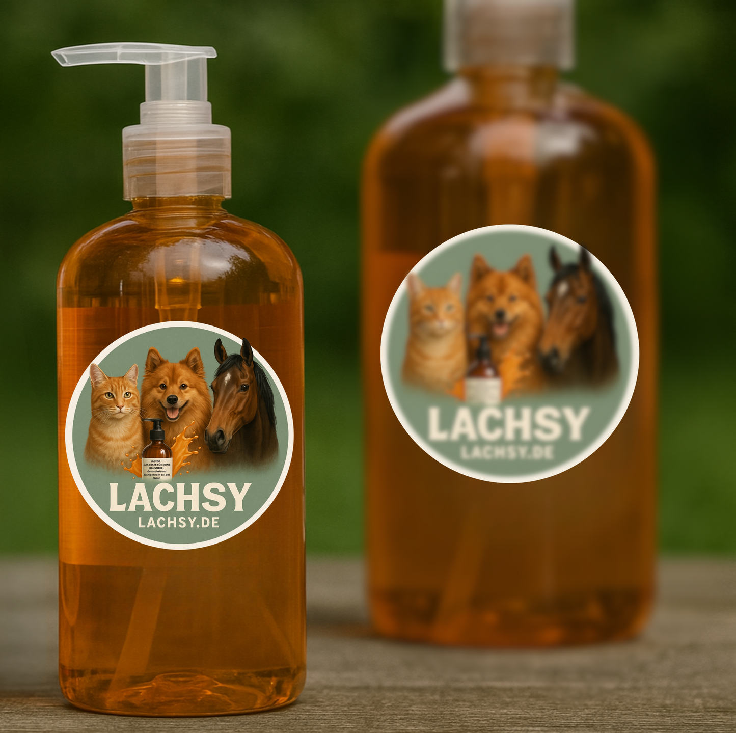 Lachsöl für Hunde, Katzen & Pferde – Natürliche Omega-3-Power für glänzendes Fell, gesunde Haut und Vitalität